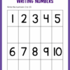 Kindergarten Numbers Workbook