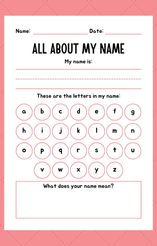 Preschool Learning Pack