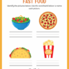 Fast Food ESL Workbook