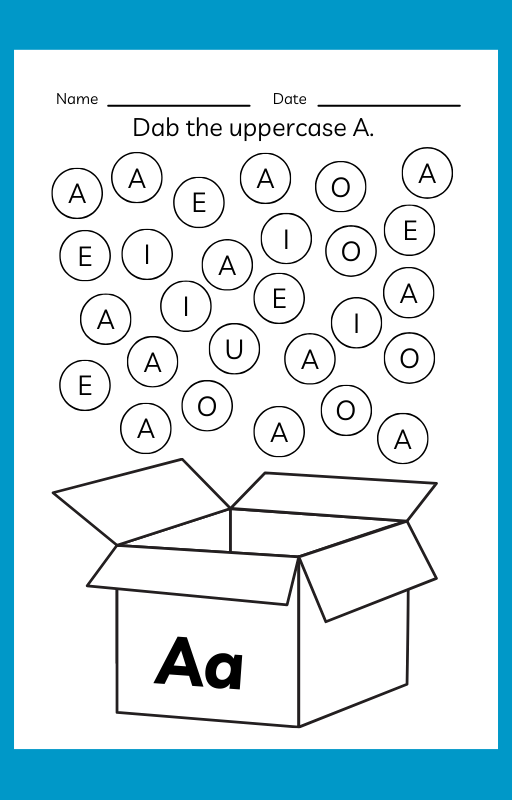 Preschool Alphabet Workbook